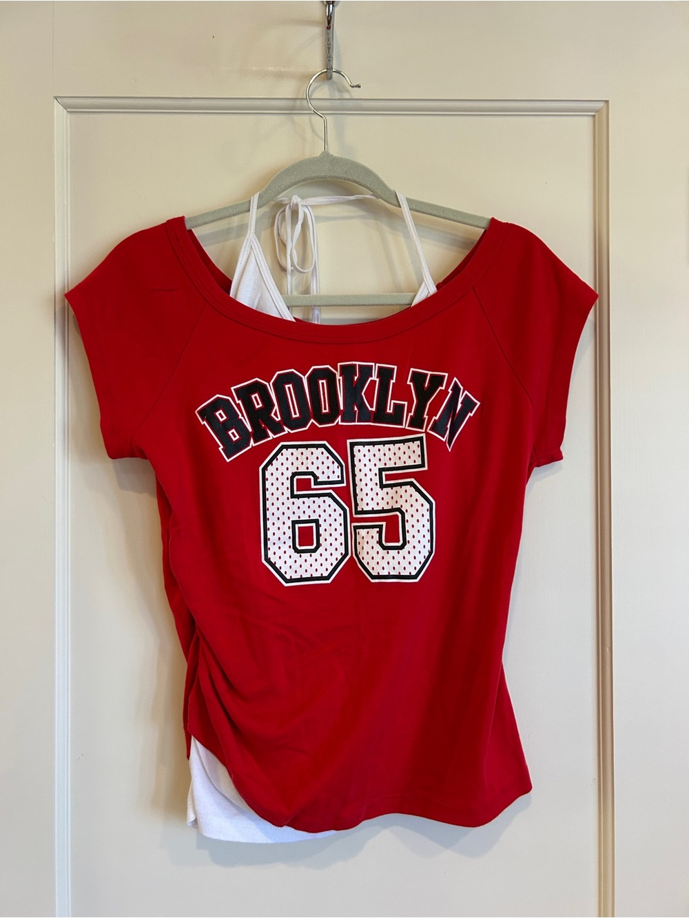 Caren Sport Red Brooklyn 65 Graphic Tee